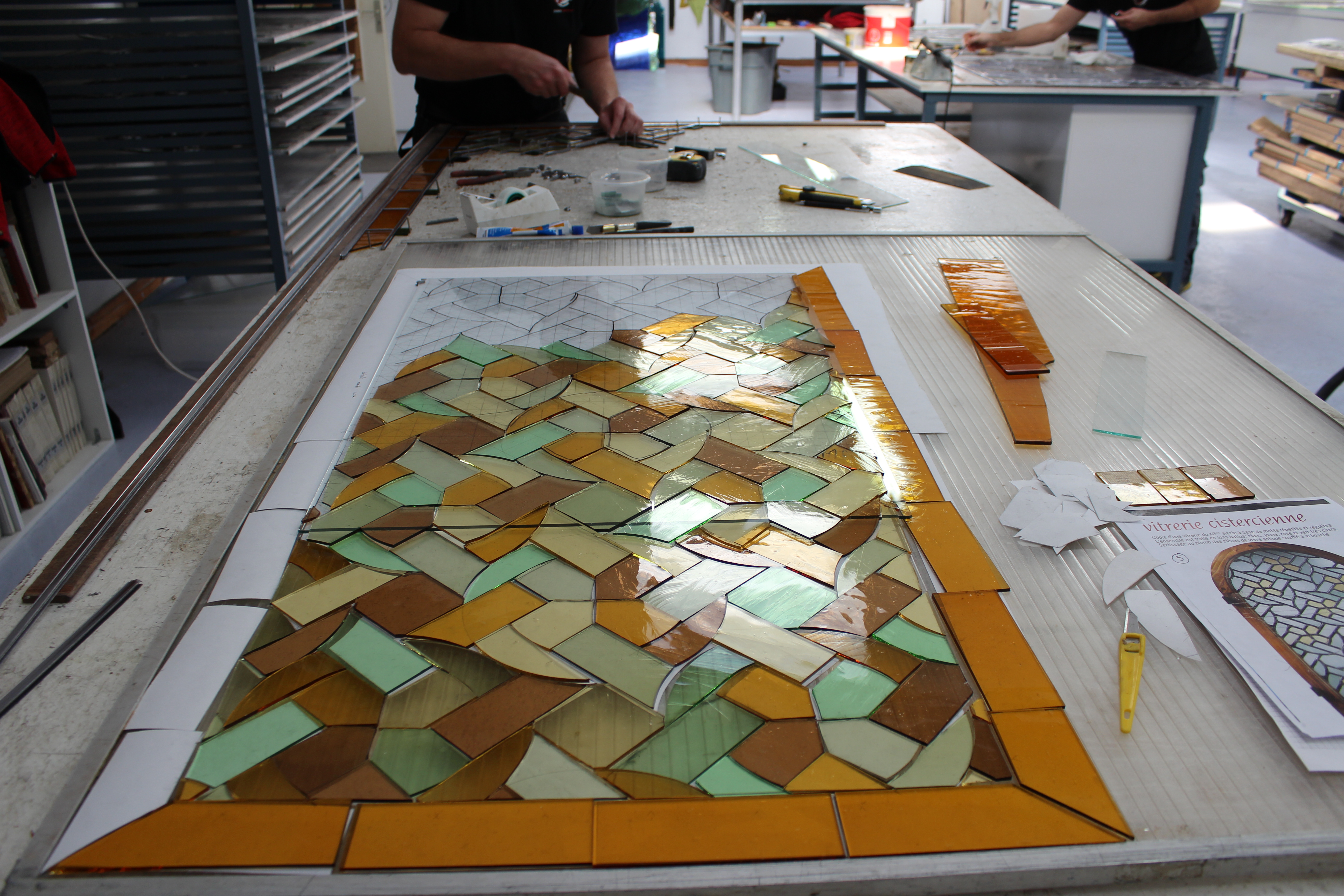 Cr&eacute;ation de vitraux professionnels
