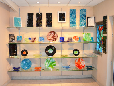 Cr&eacute;ation de verre fusionn&eacute;